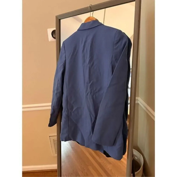 Zara Blue Blazer Women Size Extra Small - Picture 5 of 5
